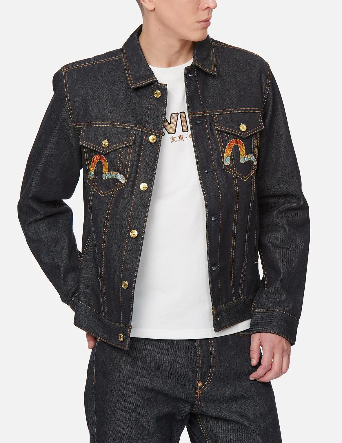 2022 Gold Edition Year of the Tiger Denim Jacket