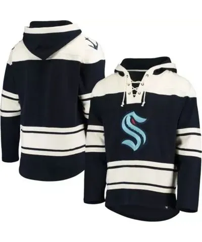 '47 Men's NHL Seattle Kraken Superior Lacer Pullover Hoodie