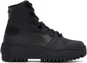 Acne Studios Black Paneled Boots