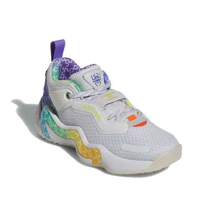 adidas Kids Unisex D.O.N. ISSUE 3 Basketball Shoes