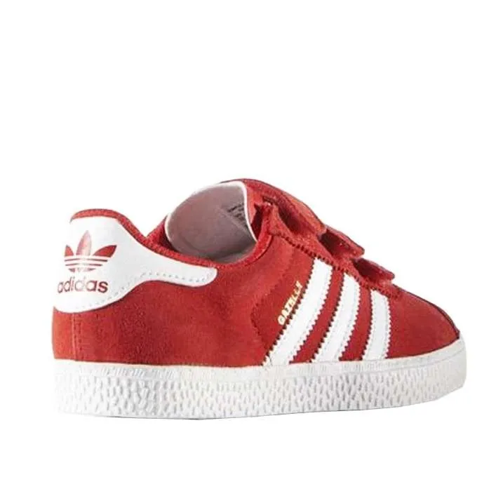 adidas Original PS Kids Gazelle Shoes – Lush Red