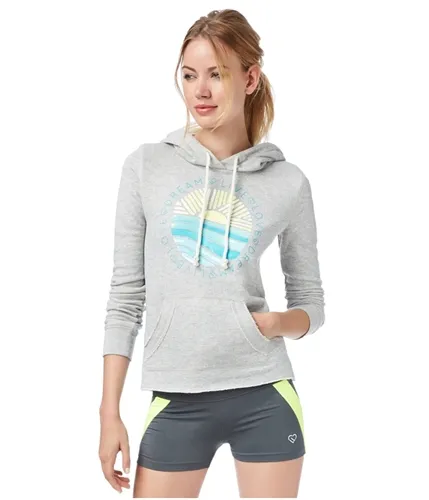 Aeropostale Womens Sequined Sun Hoodie Sweatshirt