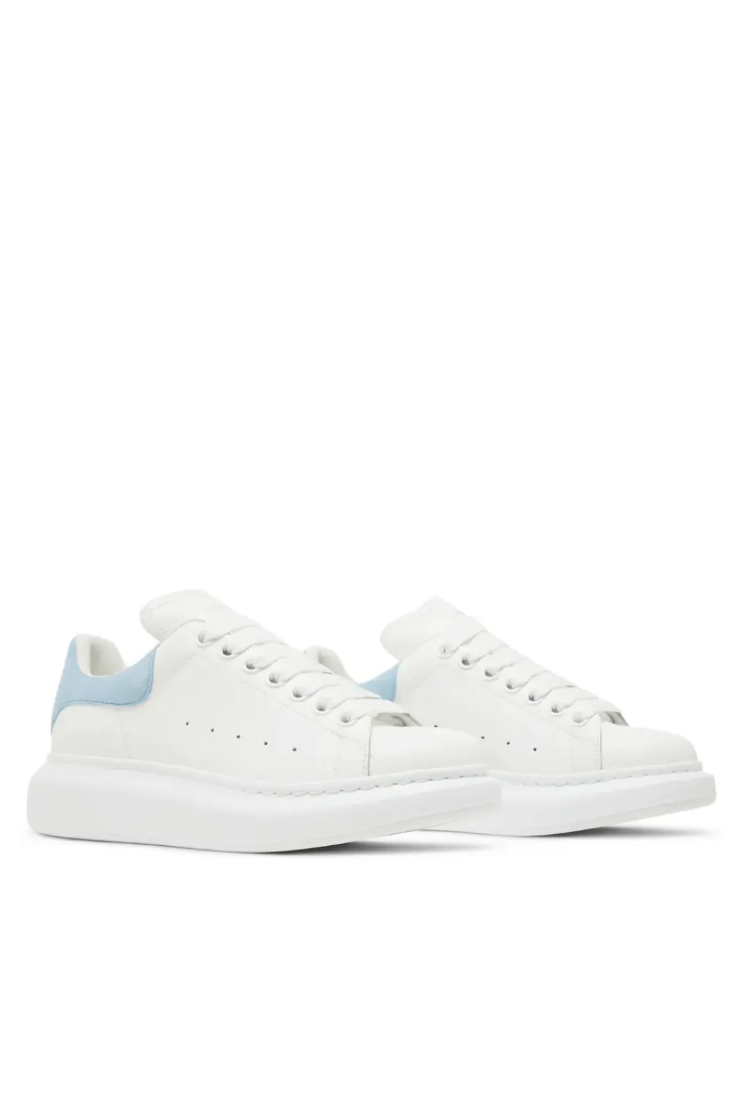 Alexander McQueen Wmns Oversized Sneaker 'White Powder Blue'