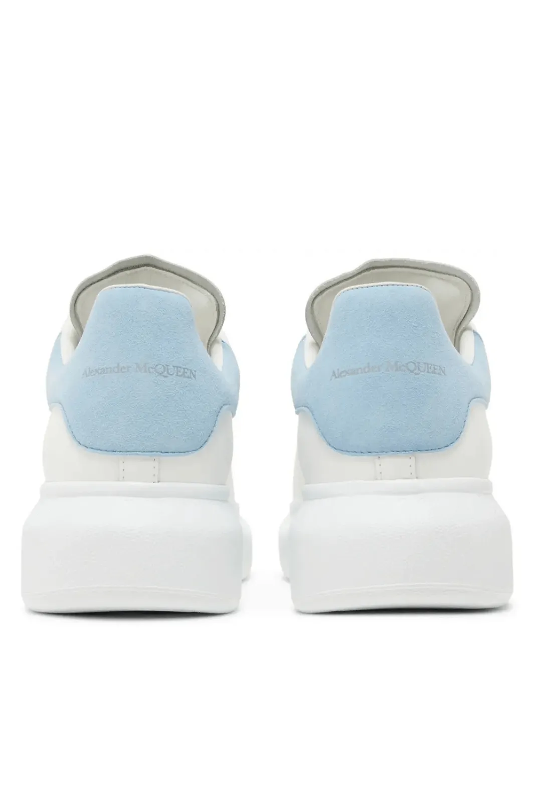 Alexander McQueen Wmns Oversized Sneaker 'White Powder Blue'