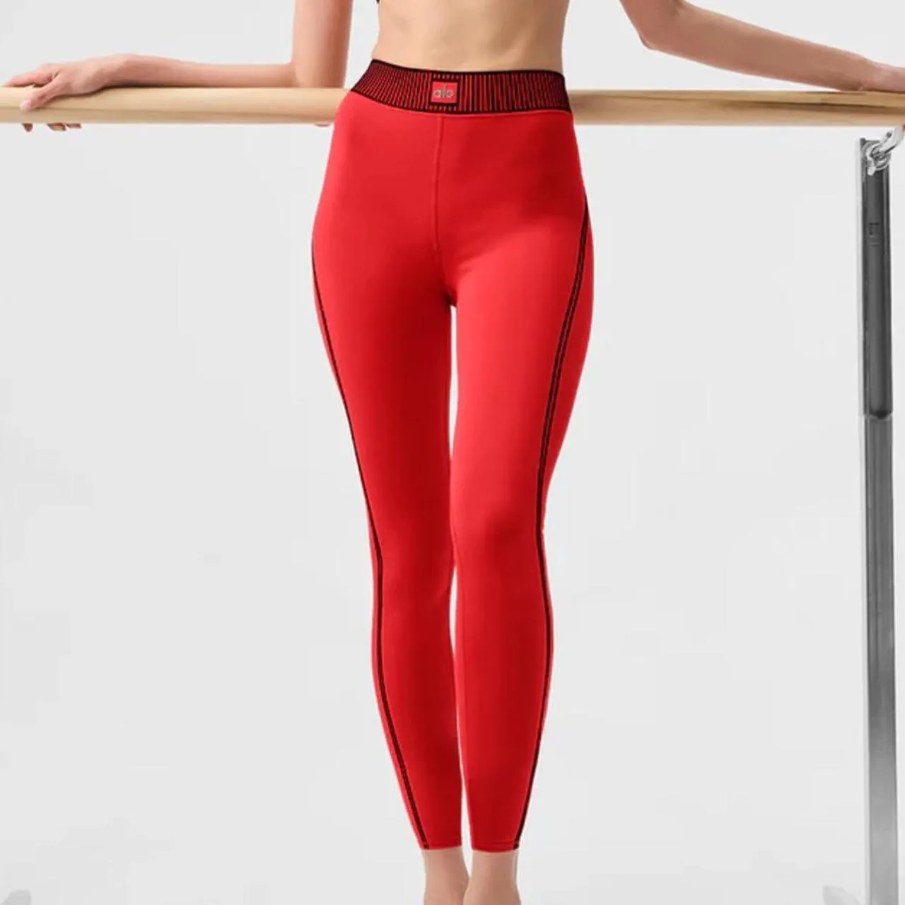 Alo Women's Red Leggings