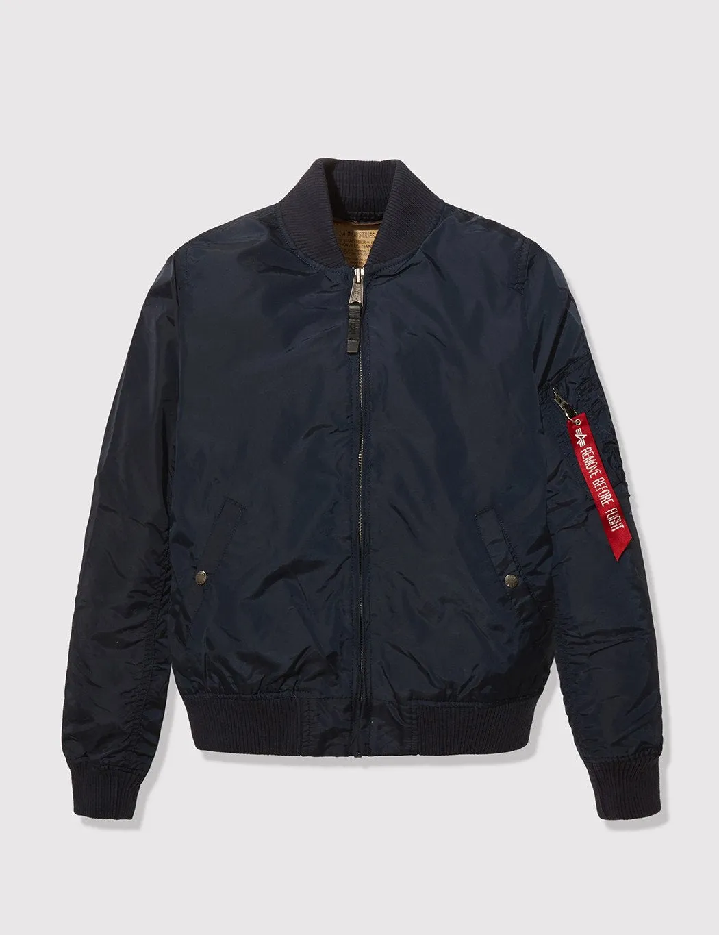 Alpha Industries MA1 Flight Bomber Jacket - Replica Blue