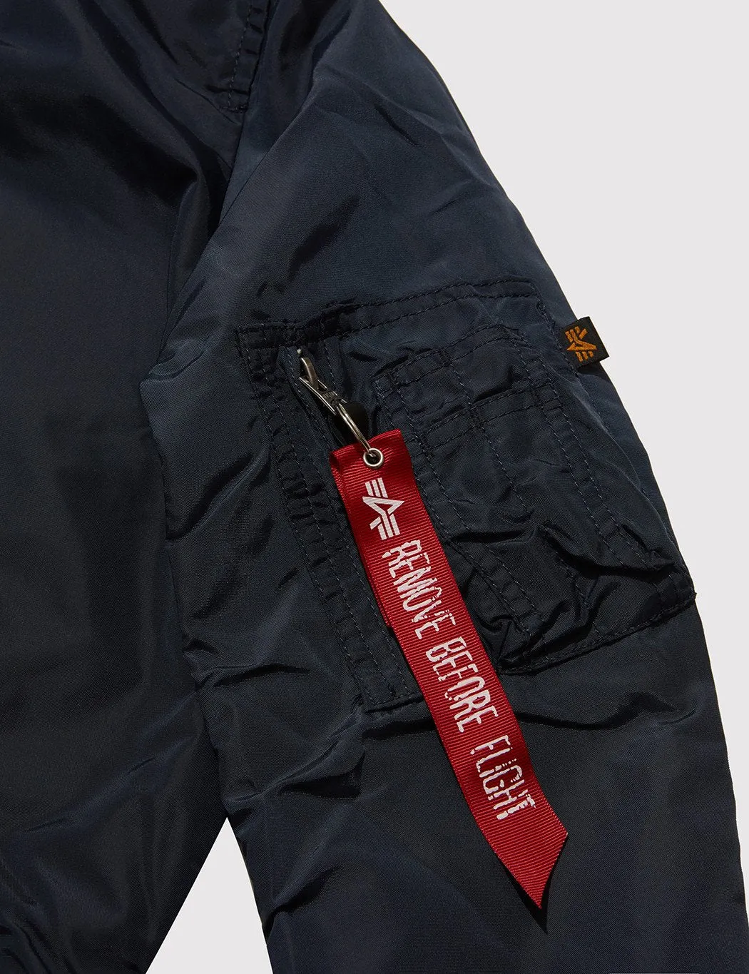 Alpha Industries MA1 Flight Bomber Jacket - Replica Blue