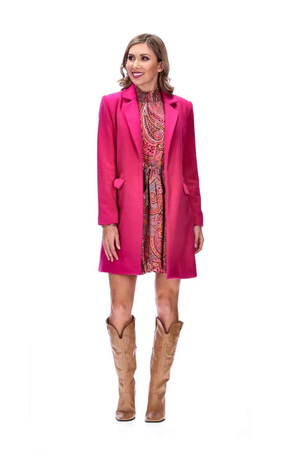 Augustine Pink Coat Joslyn - Shop Now!