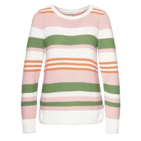 Barbour Womens Littlehampton Knitted Sweater Multi Stripe