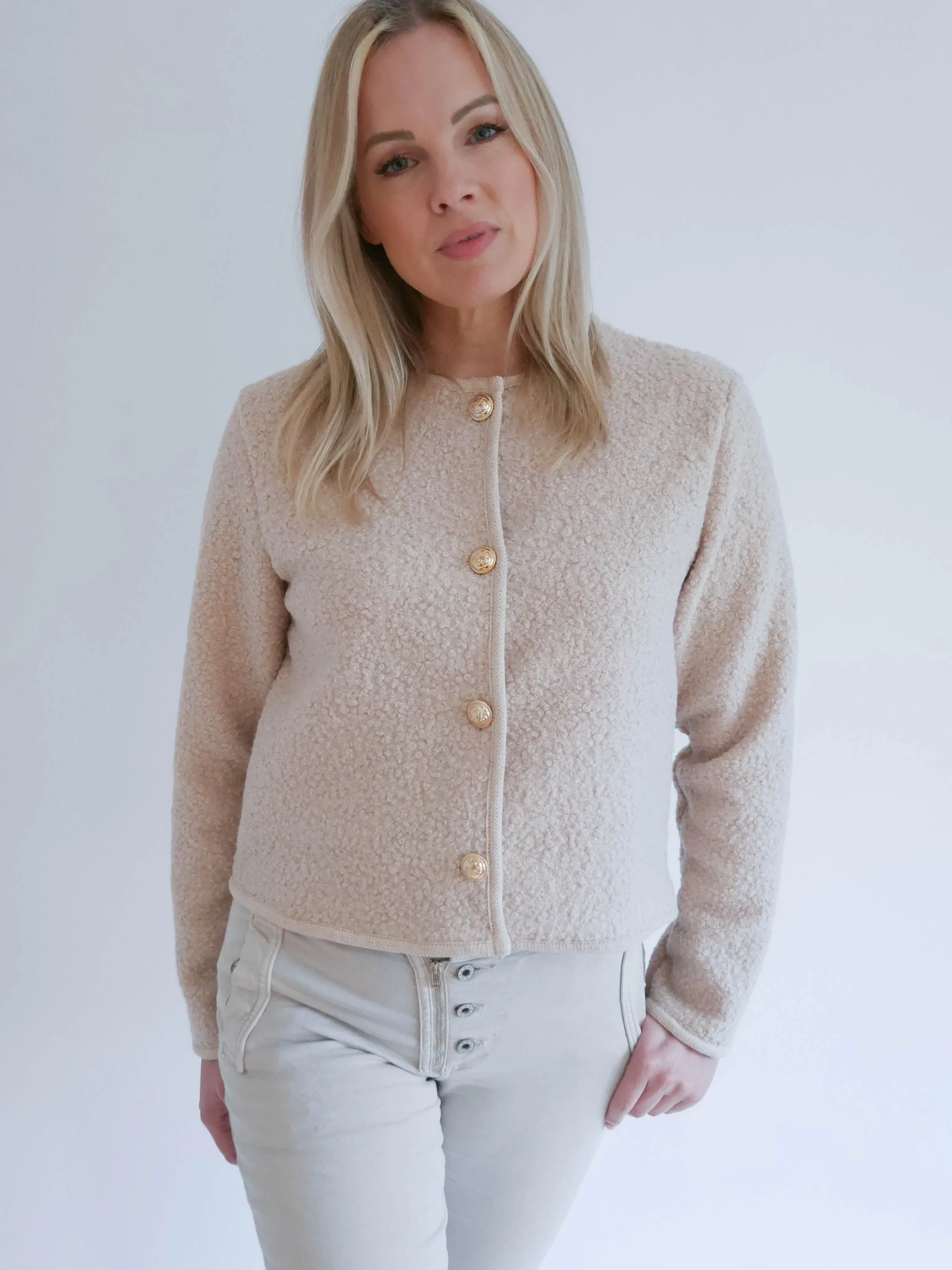 Beige Carmen Jacket