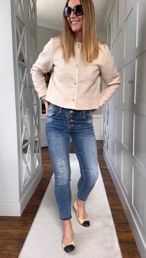 Beige Carmen Jacket