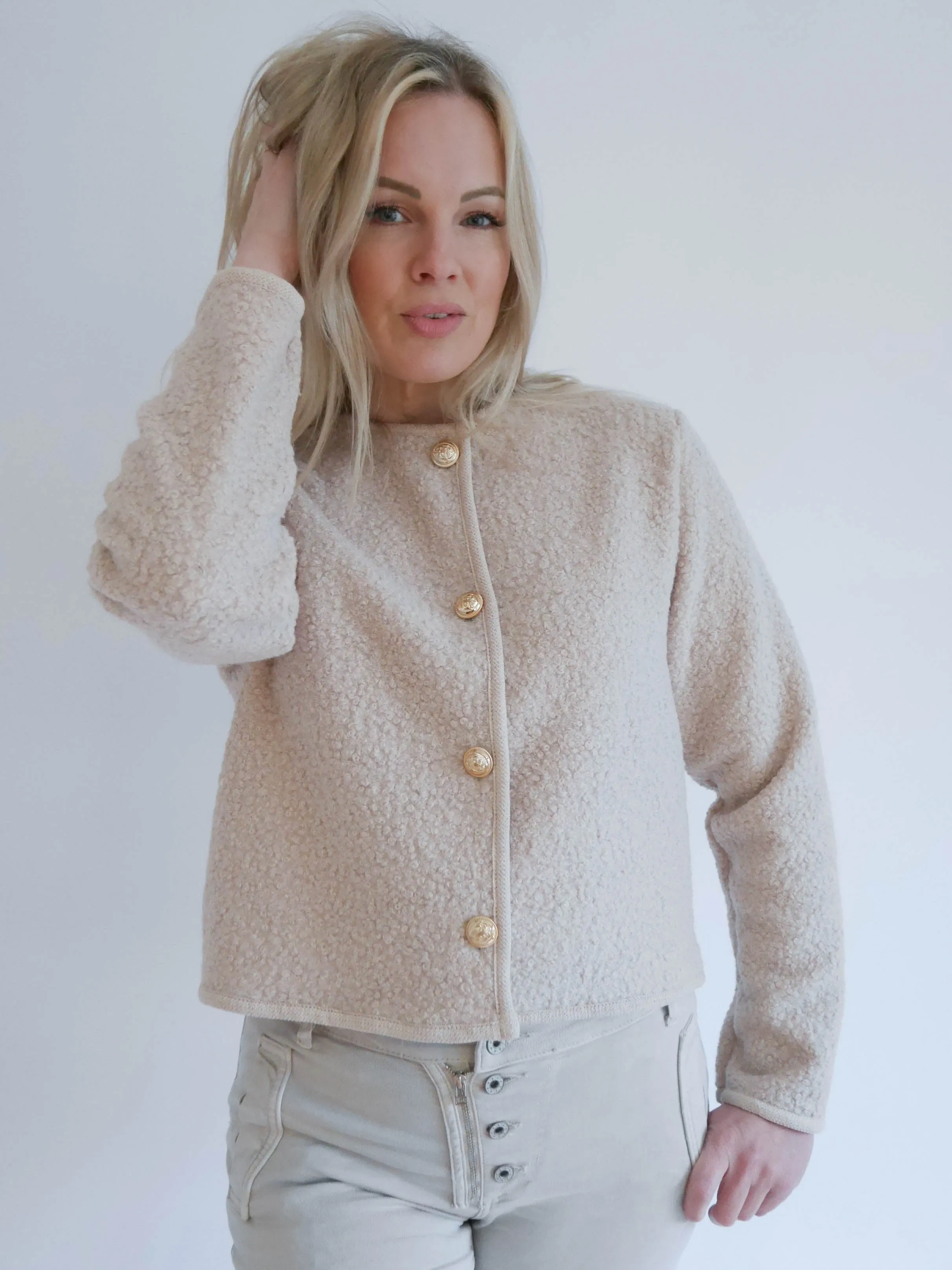 Beige Carmen Jacket