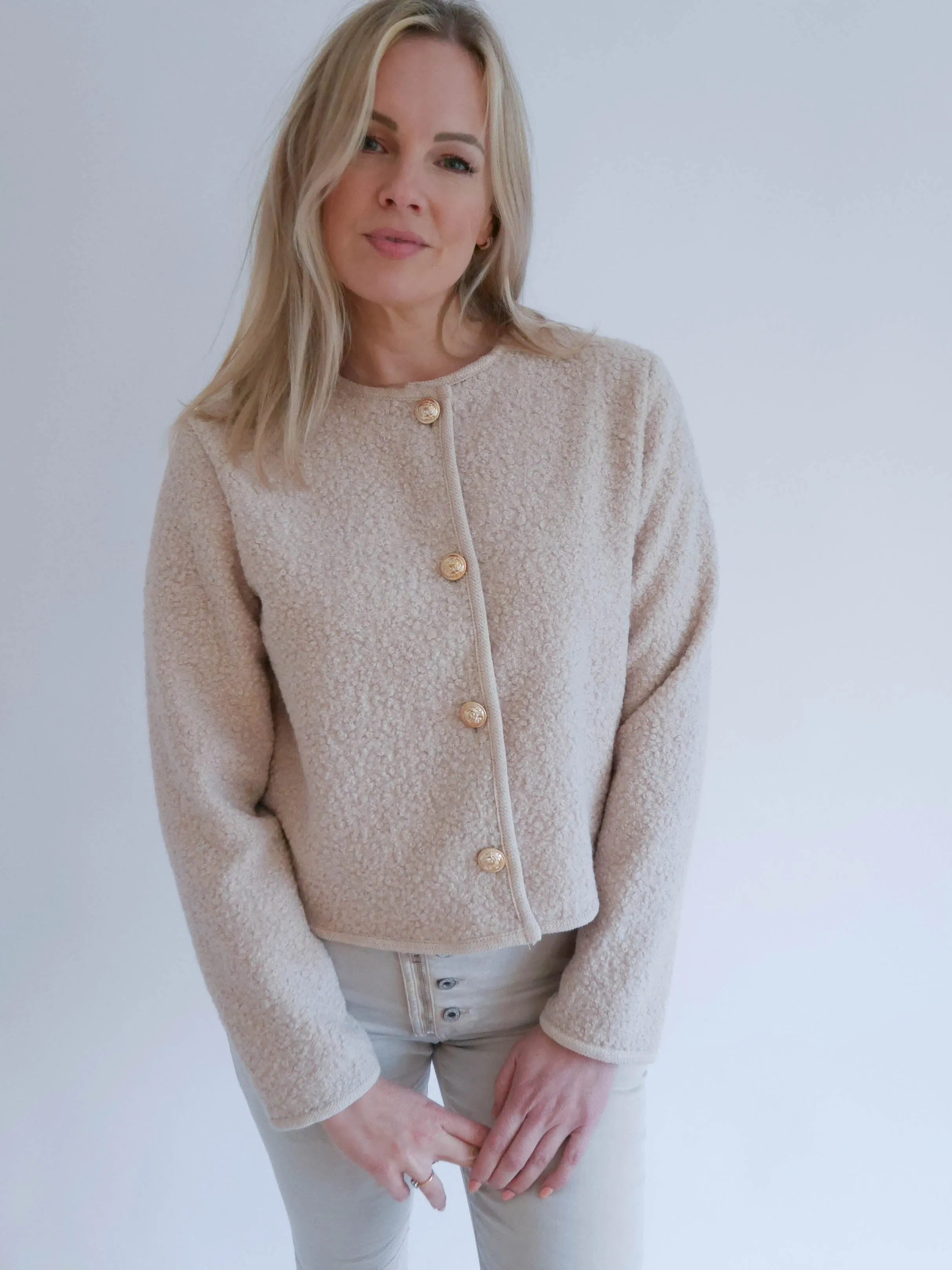 Beige Carmen Jacket