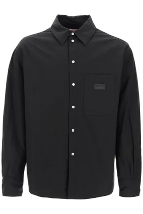 Black Kenzo Padded Overshirt FE58CH5259LH - Shop Now