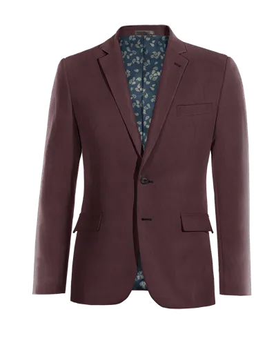  Blazer burdeos esencial