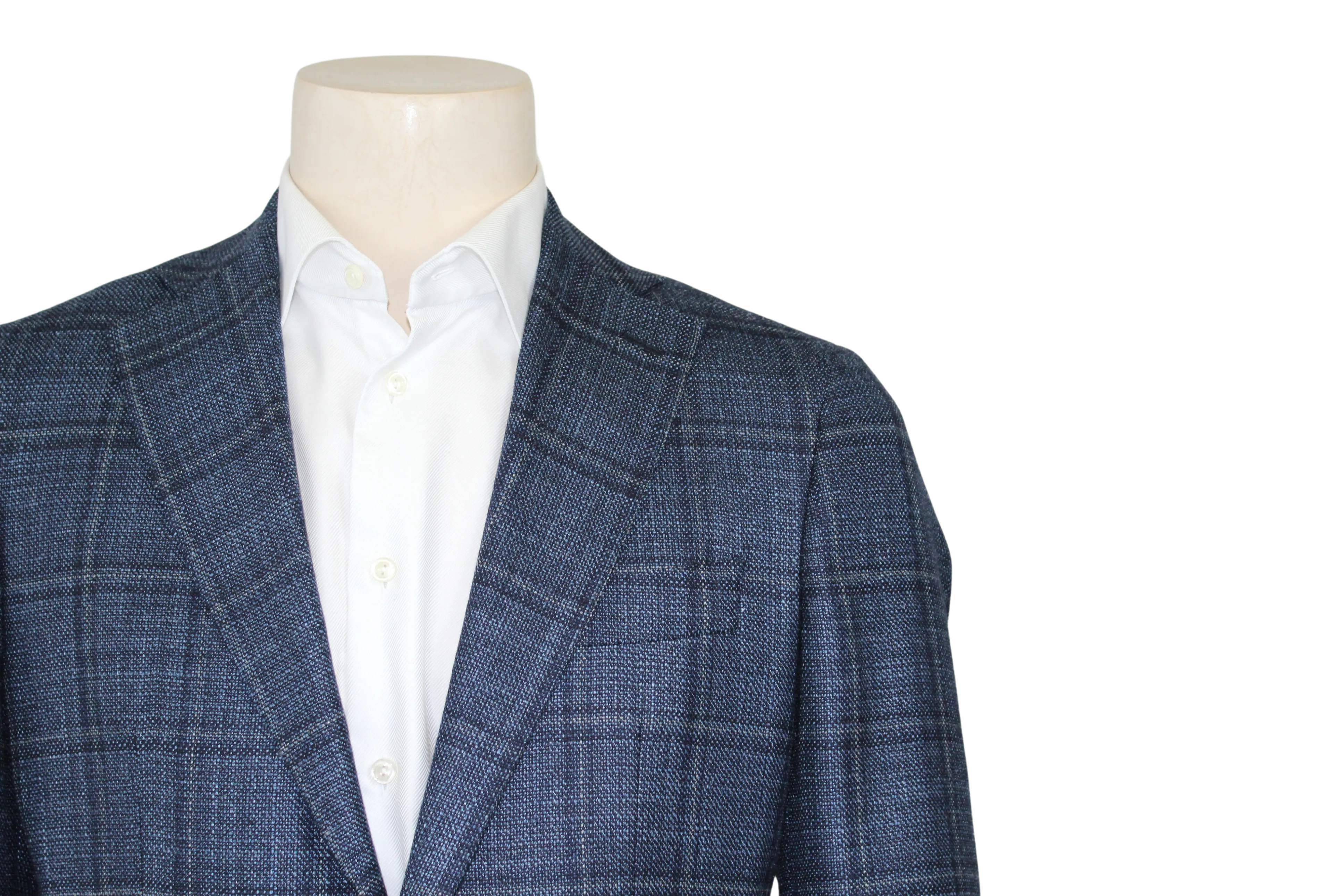 Blue Plaid Sport Coat