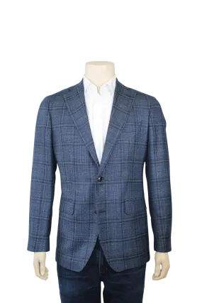 Blue Plaid Sport Coat