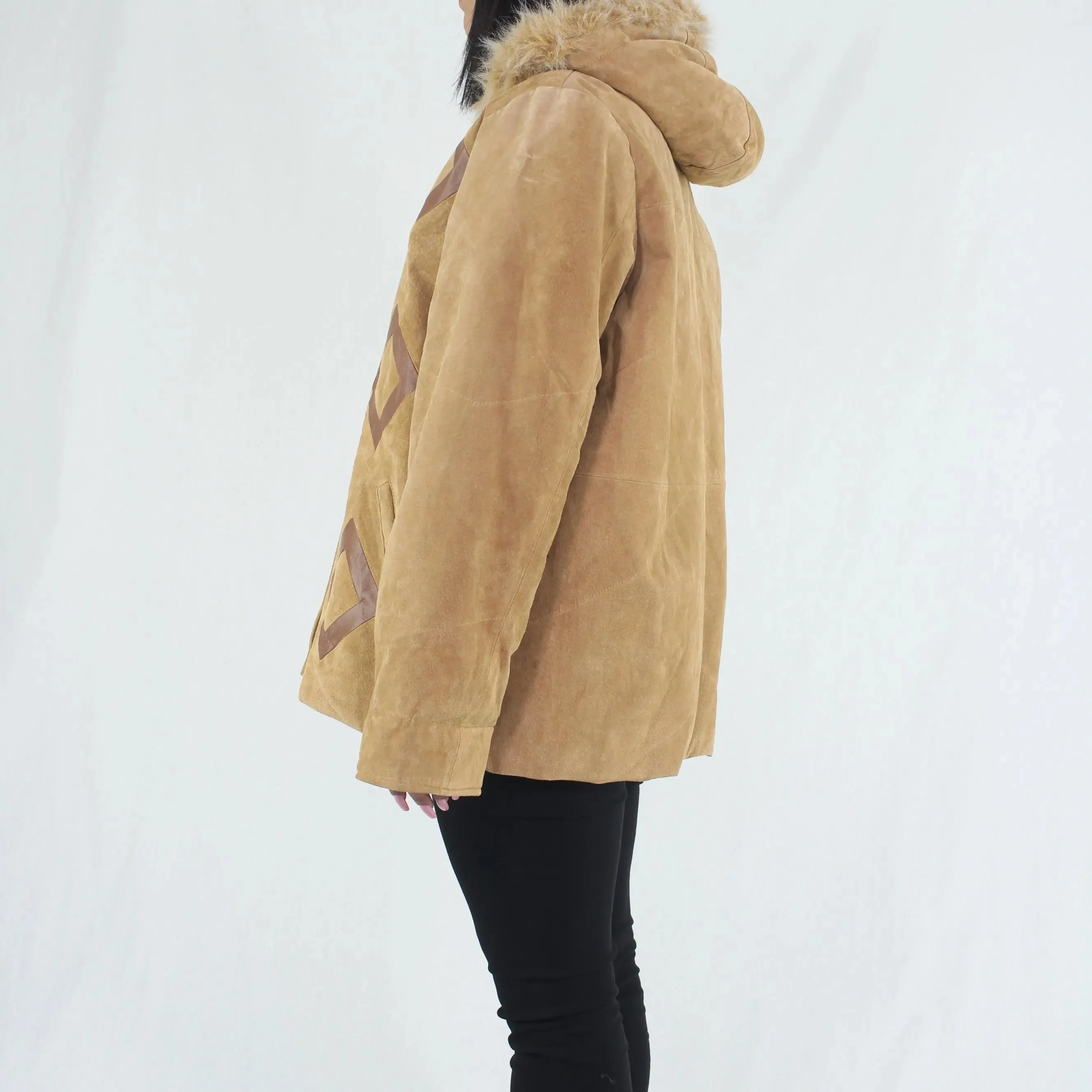 Brown Leather Coat | ThriftTale