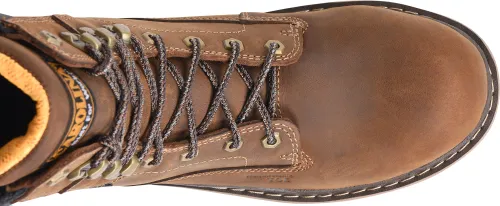 Carolina Mens Dormite CA8558 8”inch Comp Toe Waterproof Work Boot- Brown Oiled Leather