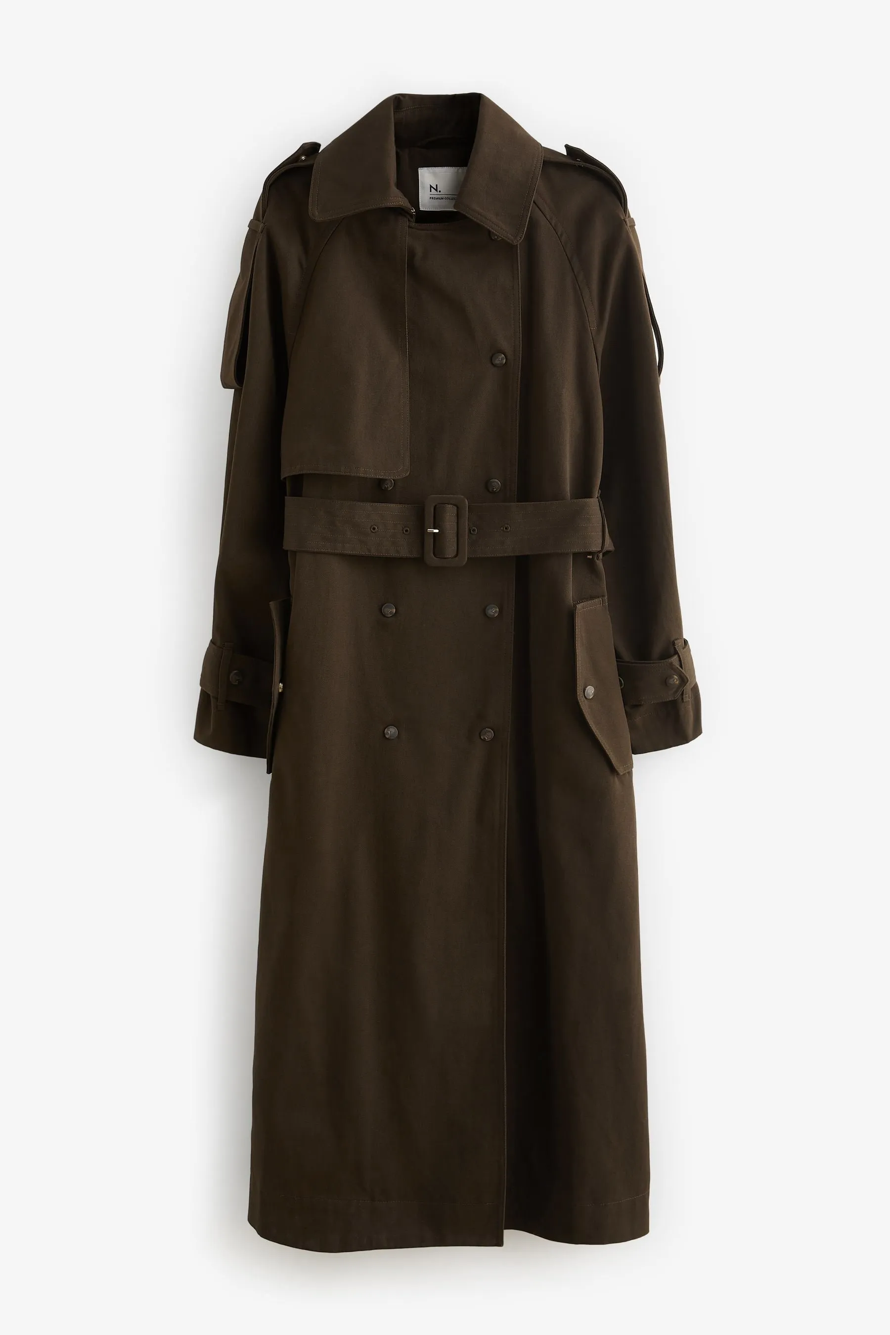 Chocolate Brown Trench Coat