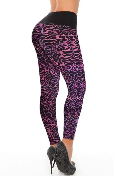 Classic Shapewear Butt Shaping Animal Print Leggings