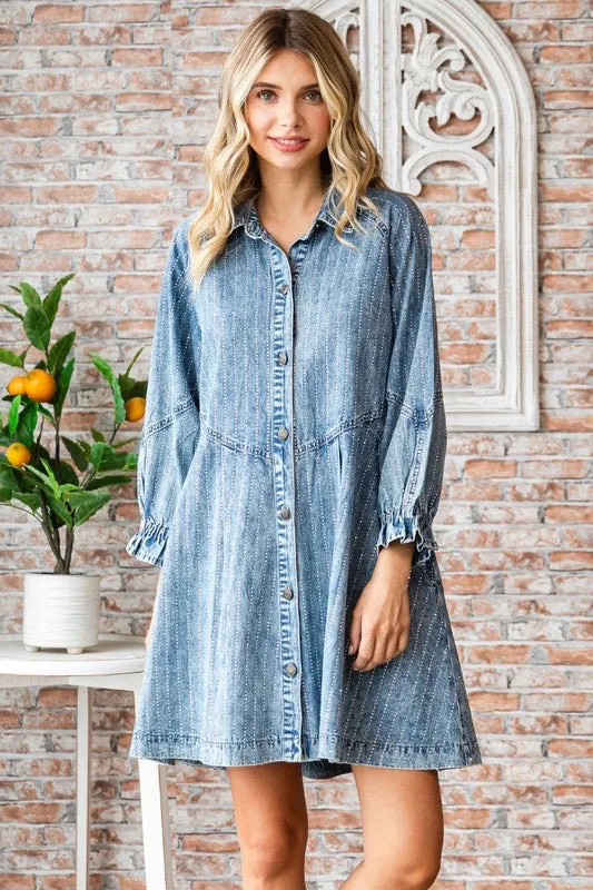 Delilah Denim Dress