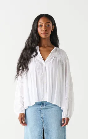 Dex White Lace Blouse