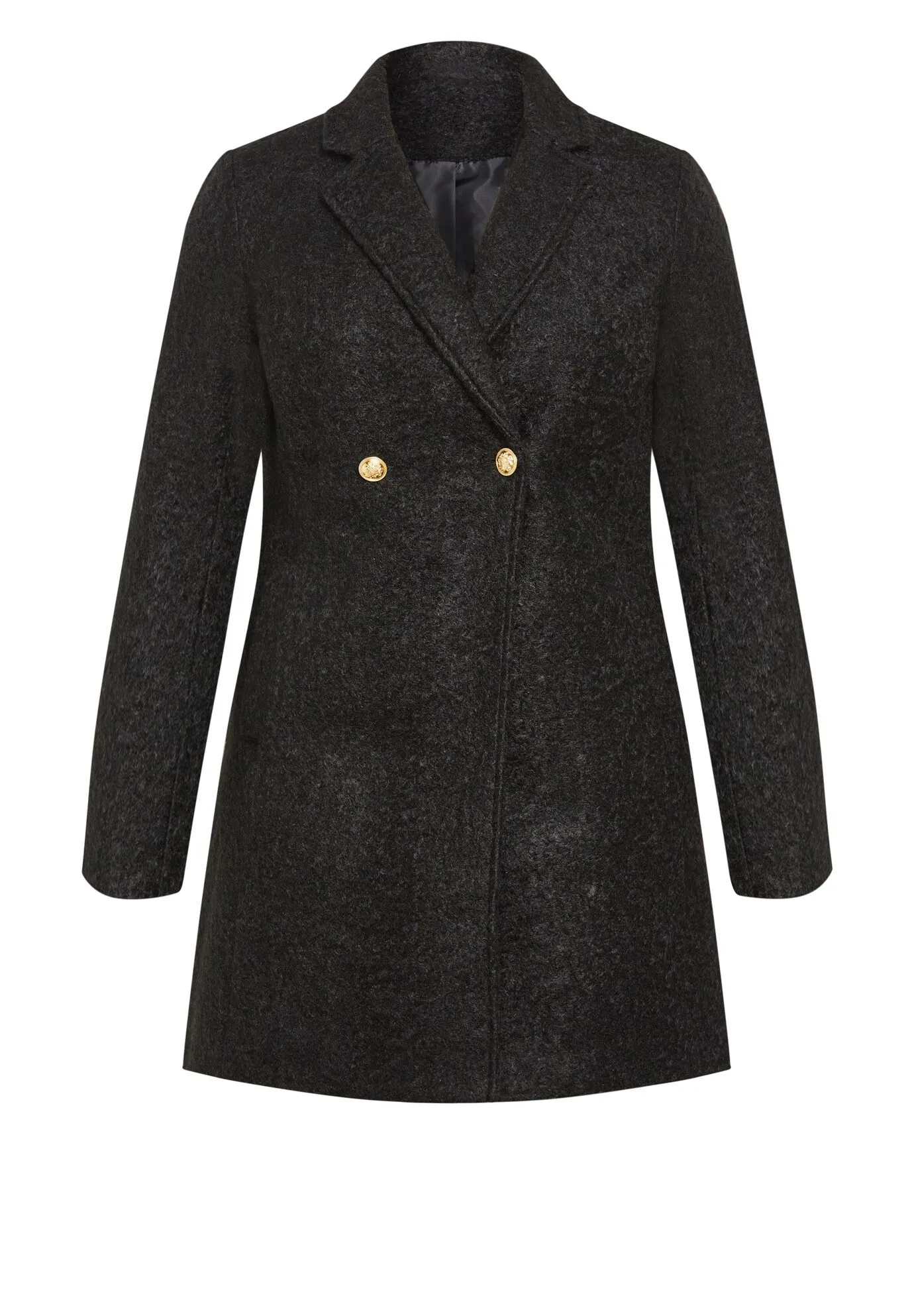 Estelle Double Button Collared Coat