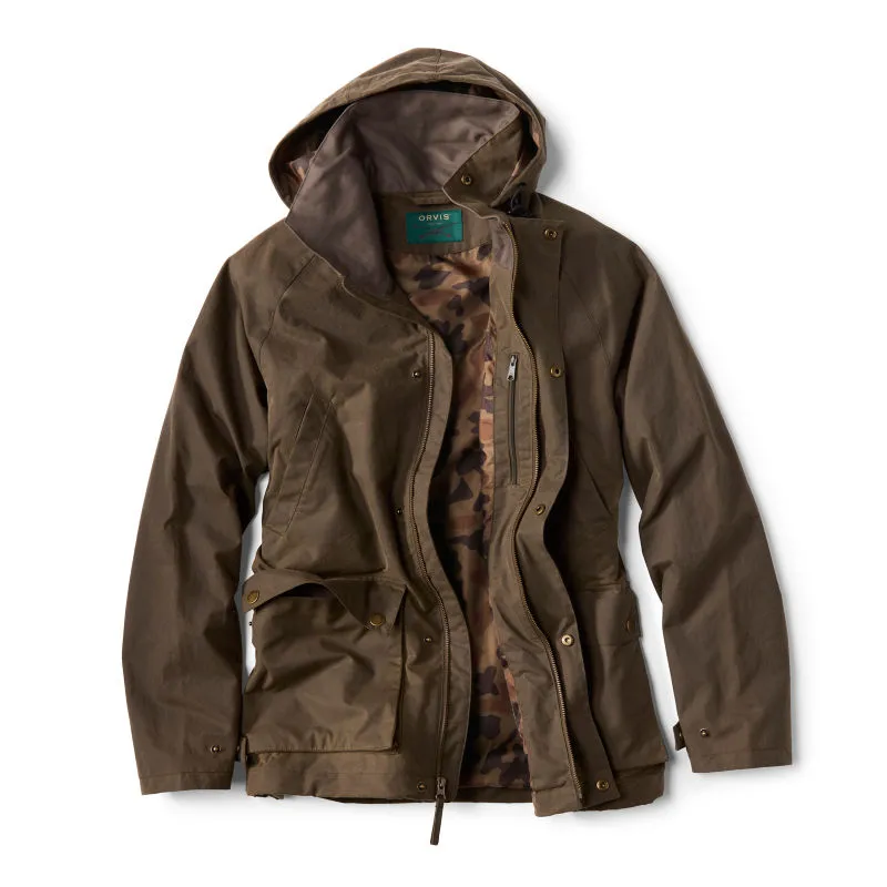 Foliage Waxed Field Coat