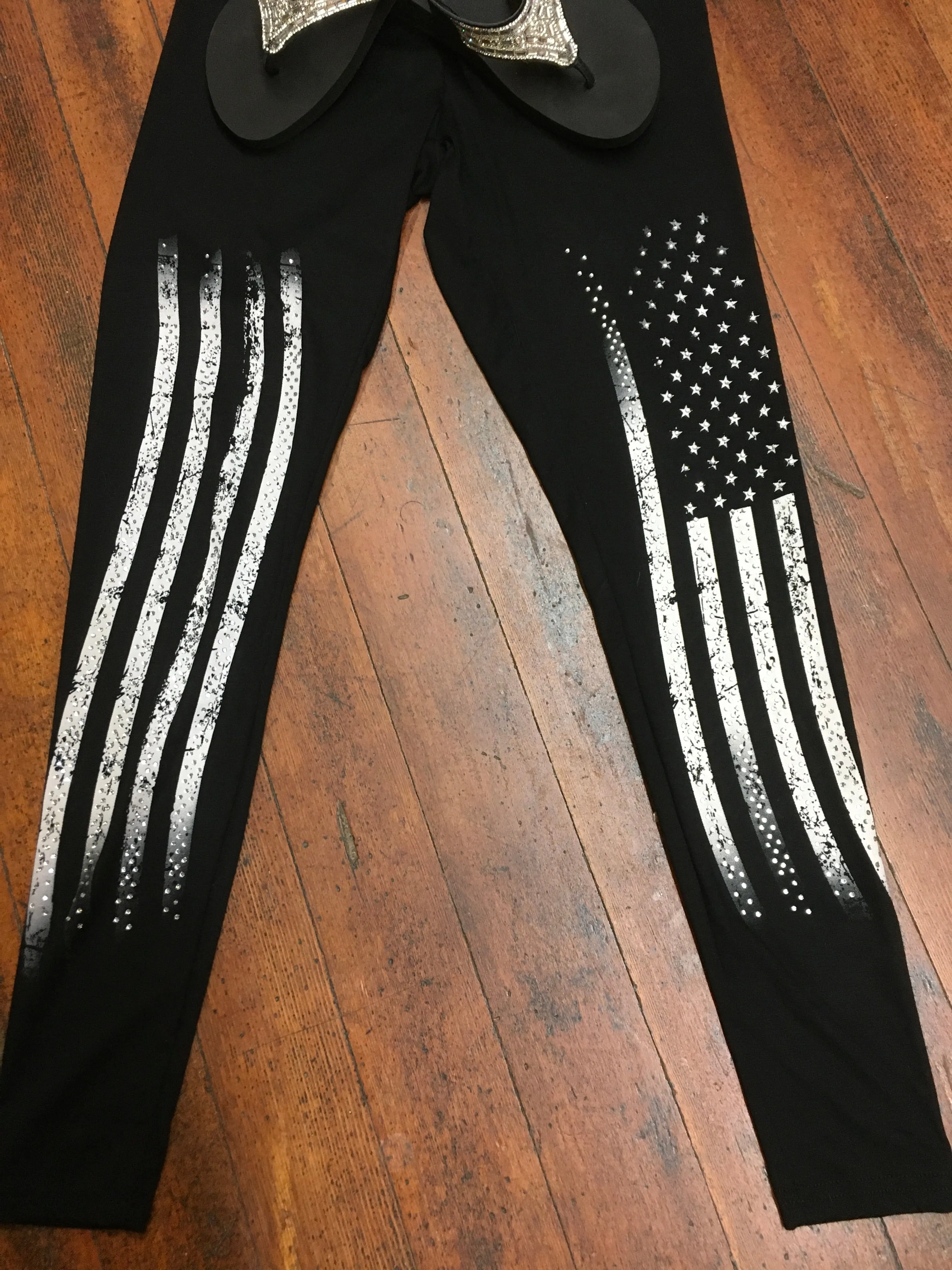 Freedom Flag Vocal Leggings