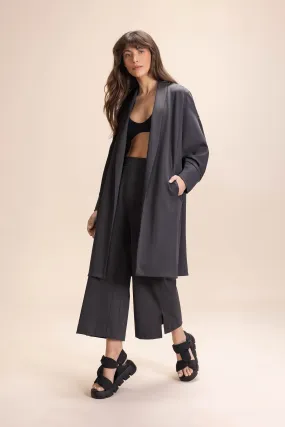 Galax Knit Wrap Coat