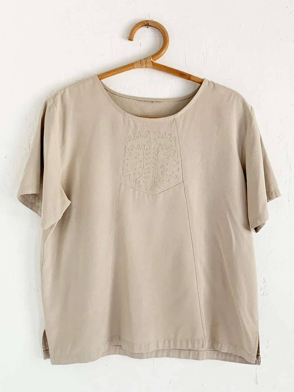 GC Stone Silk Embroidered Tshirt