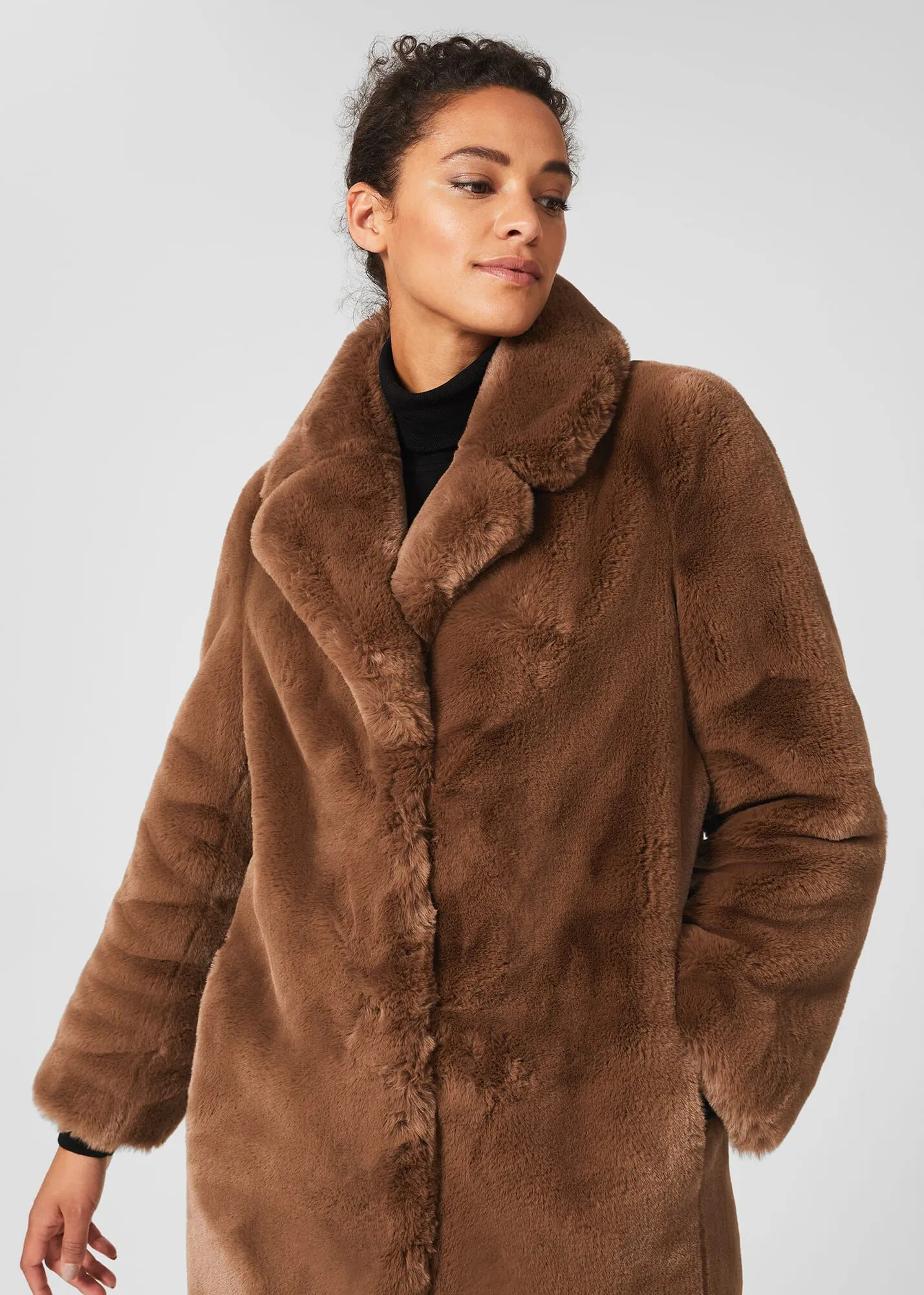 Georgia Faux Fur Coat 