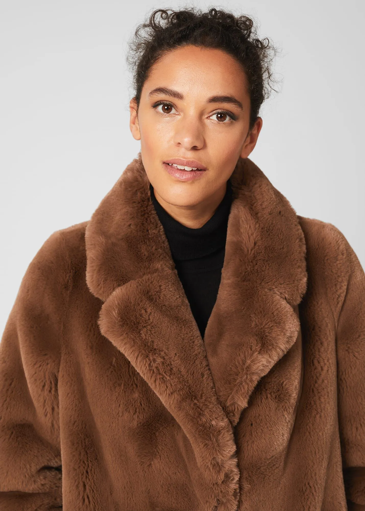 Georgia Faux Fur Coat 