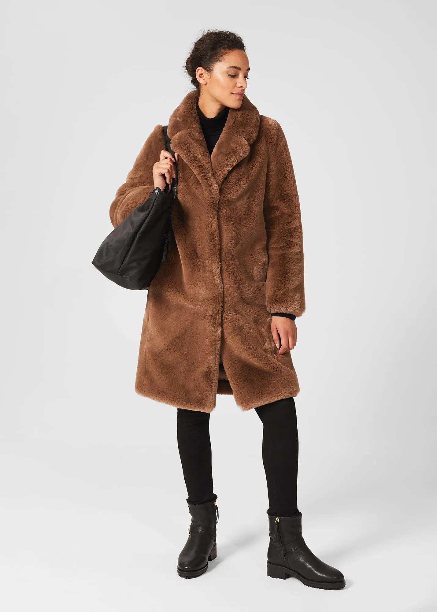 Georgia Faux Fur Coat 