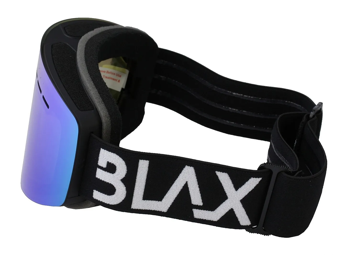 glasses BLAX Fantom - Black/Green Mirror