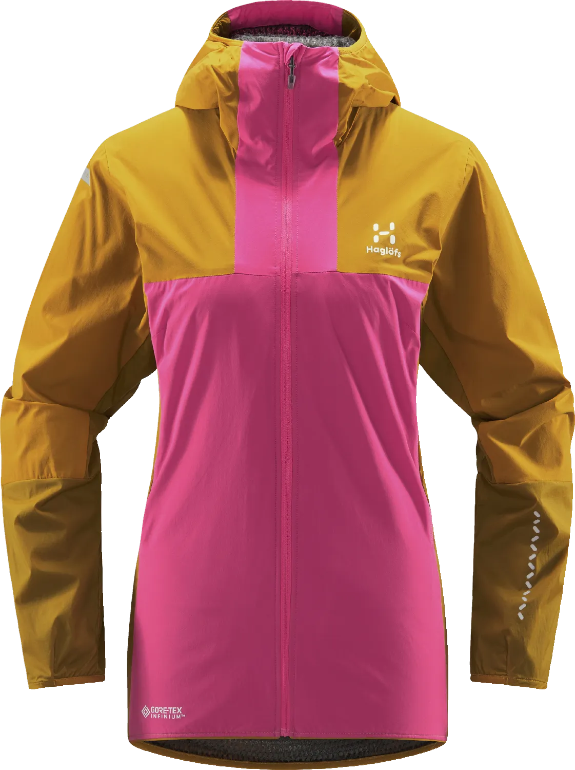 Haglöfs Women's L.I.M Alpha Hood Ultra Pink/Autumn Leaves | Buy Haglöfs Women's L.I.M Alpha Hood Ultra Pink/Autumn Lea