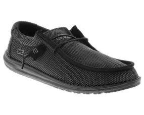 Hey Dude Men’s Wally L Sox Shoes – Black