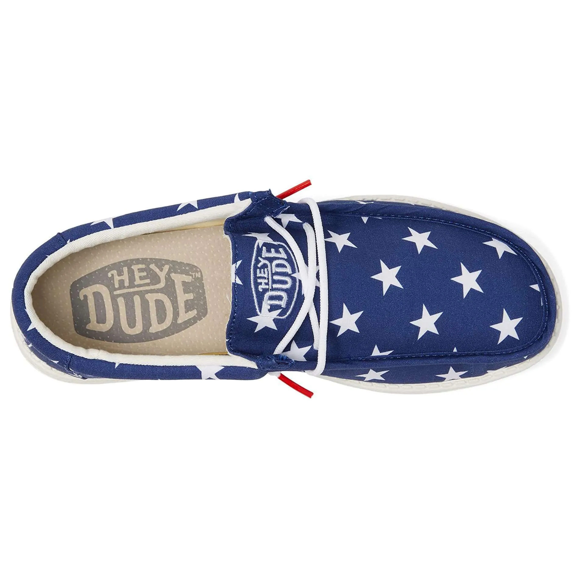 Hey Dude Men’s Wally Patriotic Shoes