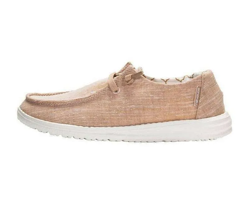 Hey Dude Women’s Wendy Sparkling Rose Gold Shoes 121415016