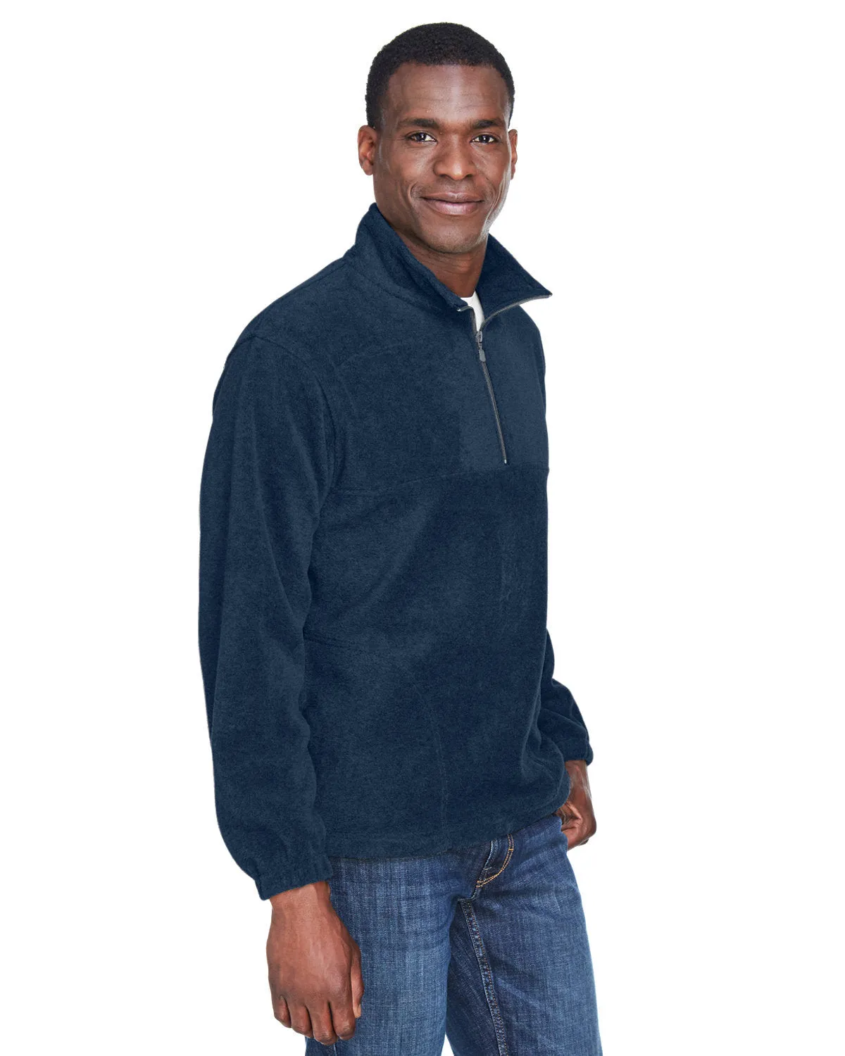 HR Navy 1/4 Zip Fleece Jacket