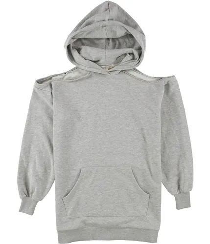 I-N-C Womens Bling Cutout Hoodie Sweatshirt