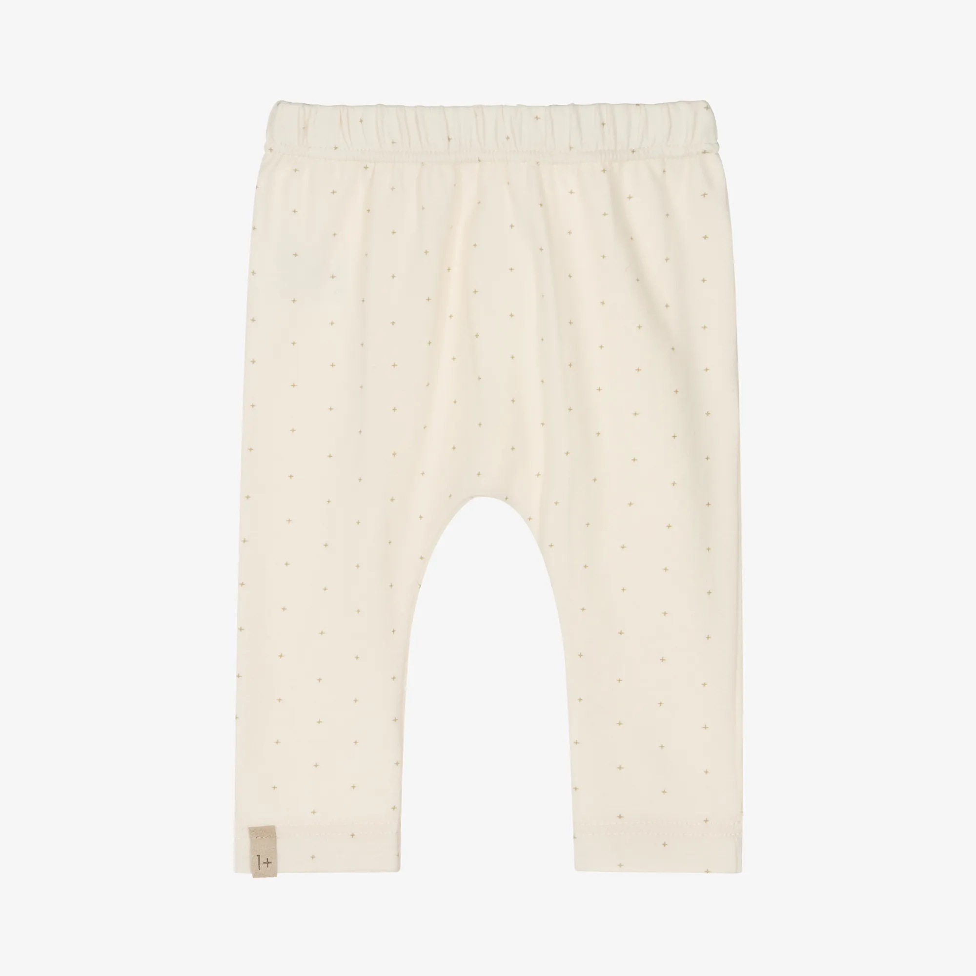 Ivory Cotton Star Leggings