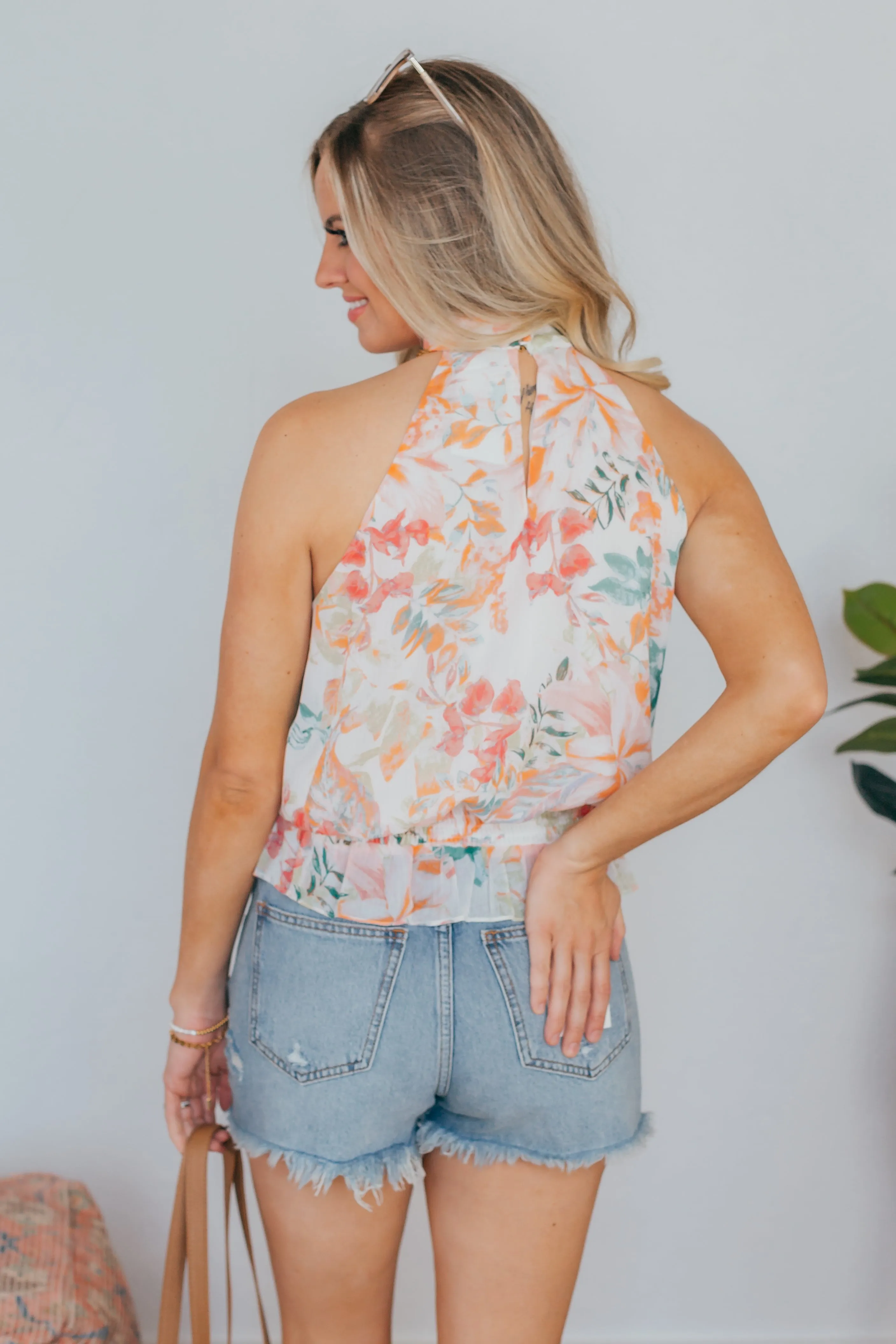 Jax Floral Halter Top