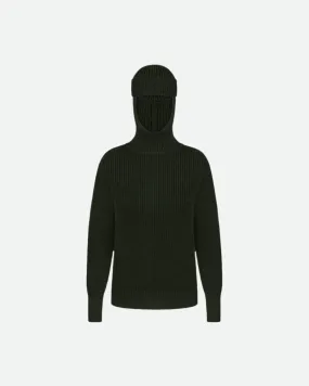 'Knyahynya' Sweater with Balaclava