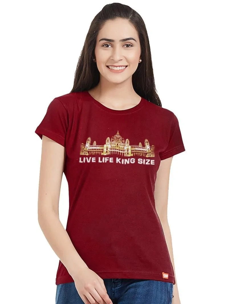 Life King Size Women TShirt