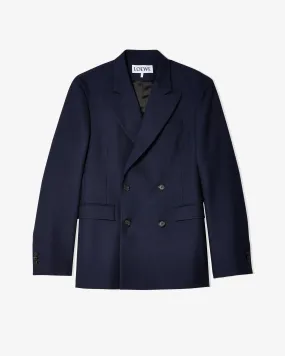 Loewe - Men's Double Breasted Jacket - (Navy)