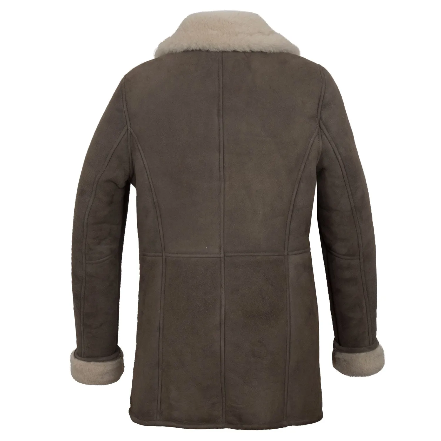 Maria Ladies Luxury Musk Suede Sheepskin Coat