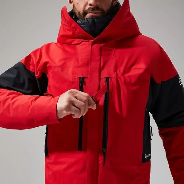 Men's MTN Guide GTX Pro Jacket - Red/Black