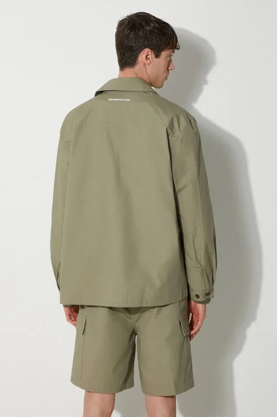 MKI MIYUKI ZOKU cotton jacket Ripstop Cargo Jacket green color RIPSTOP.CARGO.JACKET